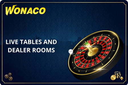 Wonaco AU live casino dealer streaming